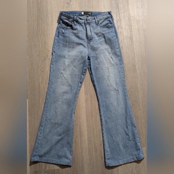 Kut from the Kloth Denim - Kut From The Kloth Ana High Rise Fab Ab Flare Blue Women's Jeans - 10 - Preloved